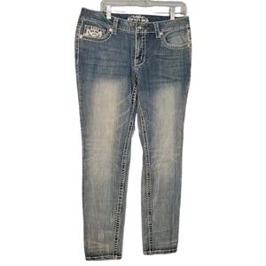Paisley Sky Women's Jeans Size 14 Embellished Pockets